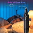thumbnail image 6 of Obacre Nose Hair Trimmers for Men,Rechargeable Hair Trimmer Painless Multifunctional Ear and Nose Hair Trimmer with IPX7 Waterproof Dual Edge Blades (Black), 6 of 7