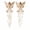 2Pcs, variant on Lighted Angel Wall Decor, Christmas Angel Hanging Decoration with Warm Cascading Star Lights for Living Room Entryway Window Fireplace 9.8in×31.5in
