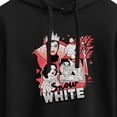 thumbnail image 3 of Disney Princess - Snow White Pop  - Juniors Cropped Pullover Hoodie, 3 of 5