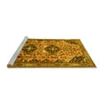 thumbnail image 2 of Ahgly Company Machine Washable Indoor Rectangle Persian Yellow Traditional Area Rugs, 5' x 8', 2 of 4