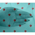 thumbnail image 4 of oneOone Viscose Chiffon Fabric Strawberry Fruit Print Sewing Fabric BTY 42 Inch Wide, 4 of 4