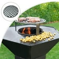 thumbnail image 6 of Bbq Grill Accessories Grill Charcoal Grill Round Cast Iron Grill With Holes, 6 of 9