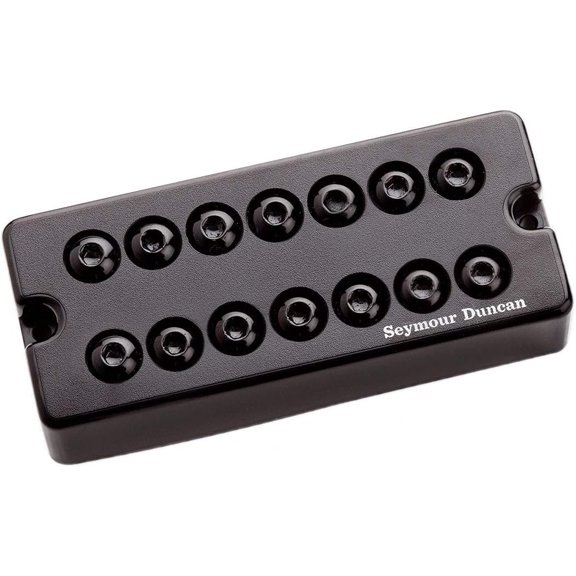 Seymour Duncan SH-8 Invader 7 String Neck Humbucker Active Mount Soapbar Black
