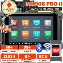 Autel Maxicom MK908 Pro II Scanner 2025, Same As Maxisys MS908S PRO II w/ J2534 Programming ECU Coding, AutoScan 2.0, Bi-Directional, 38  Services