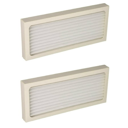 Nispira Hamilton Beach Compatible Air Filter Replacement Fits TrueAir Purifier 04383 04385 04384 990051000, 2 packs