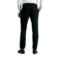 thumbnail image 2 of Men's J.M Haggar® 4-Way Stretch Ultra-Slim Flat-Front Dress Pants Color: Black Size: 34X32, 2 of 4