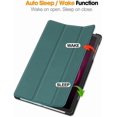 thumbnail image 4 of 2023 Funda para Tablet de 10.36", Cubierta de Cuero PU con Soporte Magnético (Verde Oscuro), 4 of 6