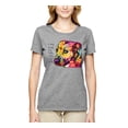 thumbnail image 2 of Wild Bobby Dean Russo A Dog Wags Its Tail With Its Heart Gratitude Pitbull Dog Lover Women Graphic Tee, Heather Grey, XX-Large, 2 of 5