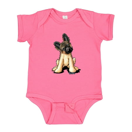 

Inktastic Shepherd Puppy Gift Baby Boy or Baby Girl Bodysuit