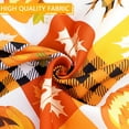 thumbnail image 3 of Fall Halloween Tablecloth, Autumn Maple Leaves Pumpkin Table Cloth Waterproof, Fall Halloween Kitchen Table Decor for Dining Holiday Party 60x84 Inch Rectangle, 3 of 5