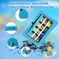 thumbnail image 3 of Veidoo Kids Tablet, 7 inch Android Tablet PC, 2GB RAM 32GB ROM, Safety Eye Protection Screen, WiFi, Dual Camera, Games, Parental Control APP, Tablet with Silicone Case(Blue), 3 of 8