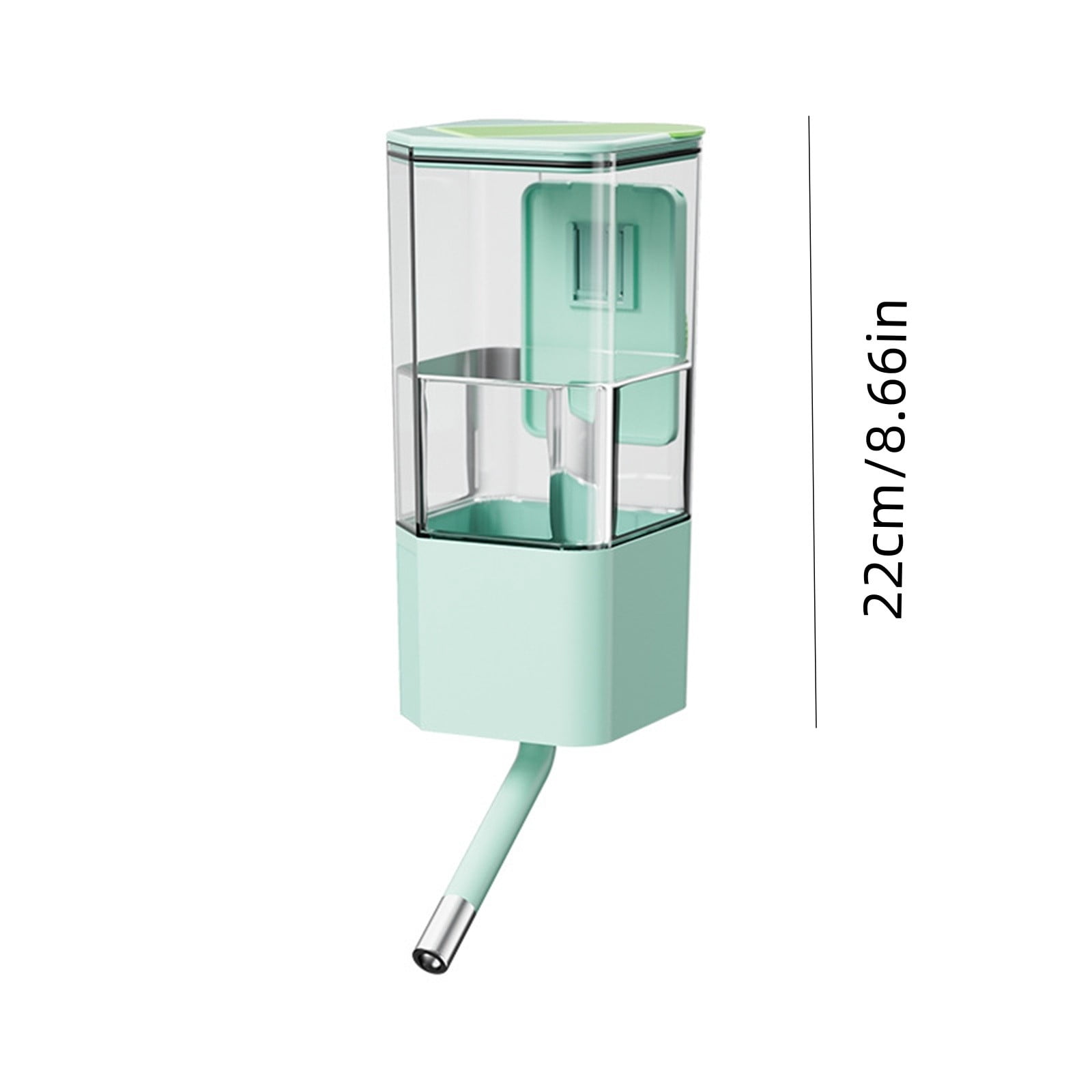 1PC Automatic Water Dispenser Stainless Steel Wall Mounted Proof Design Large 1400ml Capacity Pet Waterer for Small Cats Dogs Indoor Outdoor Use