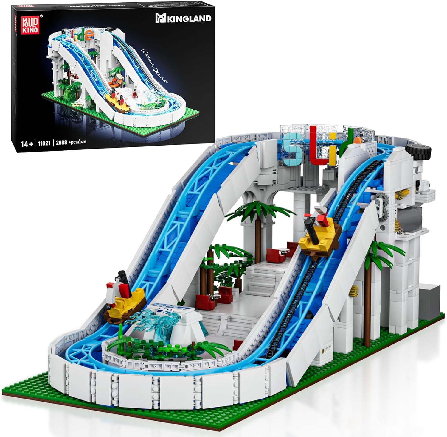 CDX Blocks: Sidewinder - 825 Pieces, Building Brick Set, Gravity