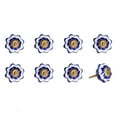 thumbnail image 1 of KNOB-IT VINTAGE HANDPAINTED CERAMIC KNOBS (8 Pack) K000001, 1 of 3