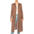 thumbnail image 3 of MOA Collection Women's Comfortable Relaxed Fit Long Cardigan - Perfect for Everyday Wear, 3 of 5