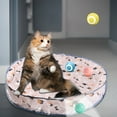 thumbnail image 4 of BESTSKY Interactive Cat Toy Mat for Indoor Cats,Automatic Motion Activated Moving Ball Hide and Seek Game,For Indoor Exercise Ball,72Cm Play Mat Cat Toys for Indoor Cats, 4 of 7