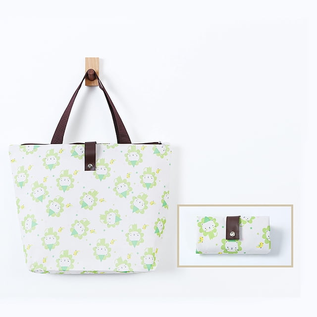 Puntoco Bolsa de compras portátil de tela Oxford 600D Bolsa de tela Oxford portátil plegable, Almacenamiento en el hogar