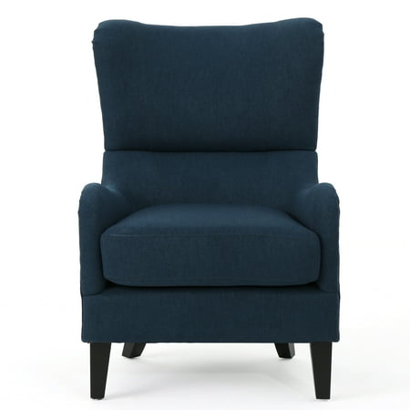 Quinn Fabric Sofa Chair, Navy Blue - Walmart.com