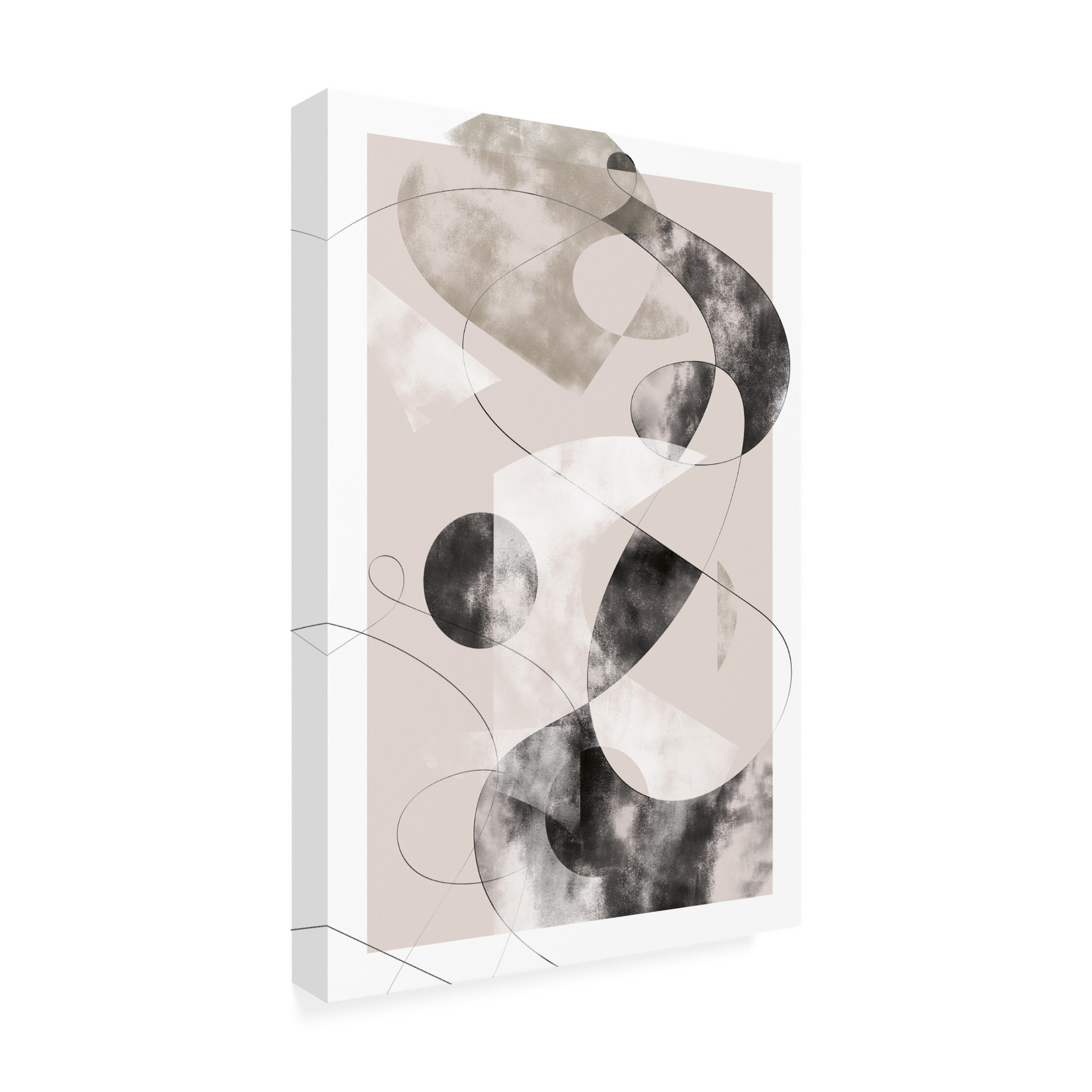 Trademark Fine Art Pictufy Studio Shapes Shatters Canvas Wall Art