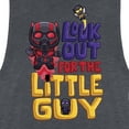 thumbnail image 2 of Junior's Ant-Man and the Wasp: Quantumania Look Out for the Little Guy  Festival Muscle Graphic Tee Denim Blue Heather Medium, 2 of 4