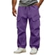 thumbnail image 2 of Ceisia Men Solid Color Windproof Waterproof Hiking Pants Outdoor Workwear Trousers Gift, 2 of 9