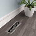thumbnail image 5 of Imperial Templar Floor Register Signature Series - Brushed Nickel - 4 x 12 Inch, 5 of 6