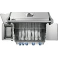 thumbnail image 5 of Napoleon Rogue PRO 525 4-Burner Natural Gas Grill in Stainless Steel with Infrared Side Burner and Stainless Steel Cooking Grids, 5 of 5