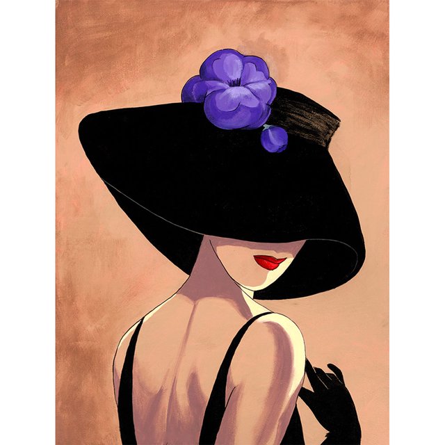 Diamond Painting (DB0721) 5D DIY Modern Girl Square Kit Art Craft (A436) 30x40cm FLhrweasw Nuevo
