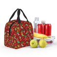 thumbnail image 5 of Pofeuu X-mas and New Year Print Lunch Bag Lunch Box Insulated Lunch Bag Adult Lunch Box for Men and Women, 5 of 8