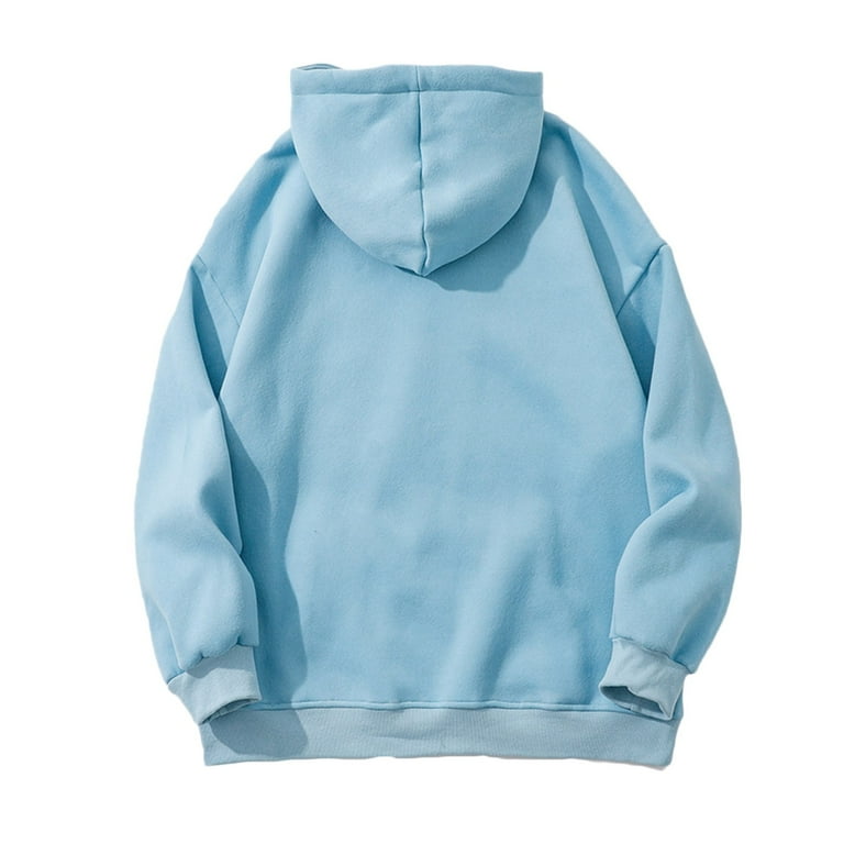 kpoplk Mens Big and Tall Long Sleeve Pullover Lightweight Hoodie