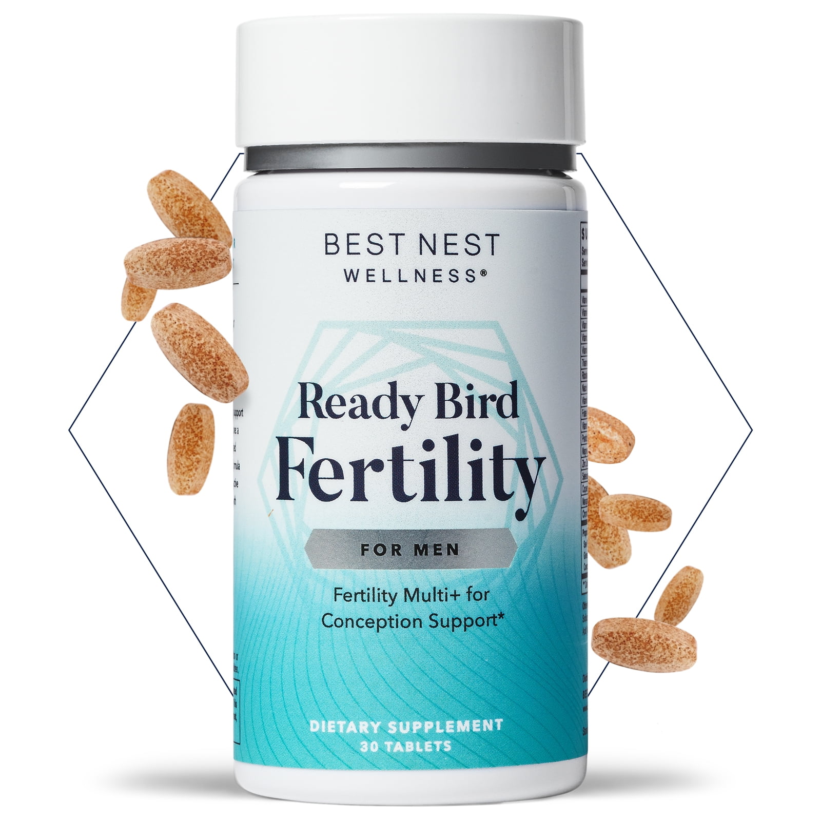 Best Nest Wellness Ready Bird Fertility Supplement for Men, 3 in 1