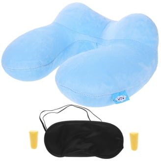 vibrating neck pillow walmart Perfect Life Ideas Vibrating Neck Massager Pillow - Travel, Blue main image 0