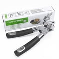 thumbnail image 4 of Can Opener Professional Stainless Steel Powerful Heavy Duty Chrome Plated Kitchen, 4 of 5