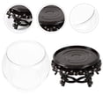 thumbnail image 1 of STRANDCHIC 1Set Globe Shaped Plastic Fish Bowl Decorative Desktop Fish Tank for Living Room, 1 of 8