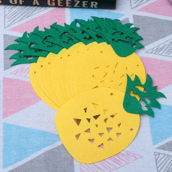 Masteelf Hawaiian Tropical Party Garland Pineapple Banner Bunting Hanging Decor