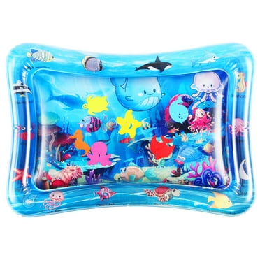 Tummy Time Baby Water Play Mat Toys for 3 6 9 Months, The Perfect Fun Toy for Infant Early Development Activity Centers