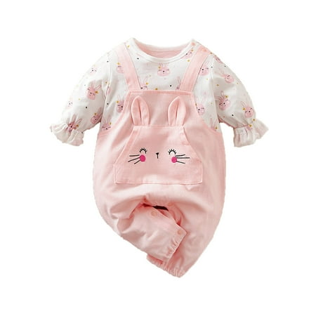 

Ierhent Onesies Unisex Baby Girls Clothes Flower Jumpsuit Romper Bodysuit(H 73)