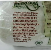 Hobbs Heirloom Premium 90 x 108 80/20 Cotton Polyester Queen Size Hypoallergenic Batting