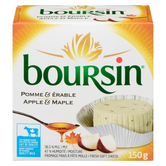 Boursin Apple & Maple Cheese, 150g