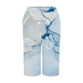 thumbnail image 5 of Womens Shorts Stylish Printed Loose Capri Pants Summer Casual Beach Shorts S-2XL, 5 of 5