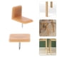 thumbnail image 1 of unbranded 60Ud Guías Para Cajones De Plástico Chocolate Para Muebles Fácil Instalación Y Reducción De Fricción, 1 of 8