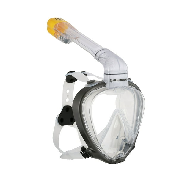 U.S. Divers Dryview Full Face Snorkeling Mask for Adults Distortion