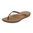 thumbnail image 2 of Fit Flop Women's Iqushion Ergonomic Flip Bronze Sandal - 5M, 2 of 7