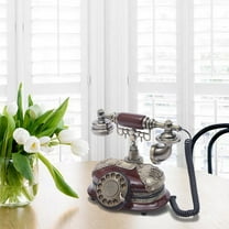 Antique Classic French Rotary Dial Working Telephone Vintage Home Decorations