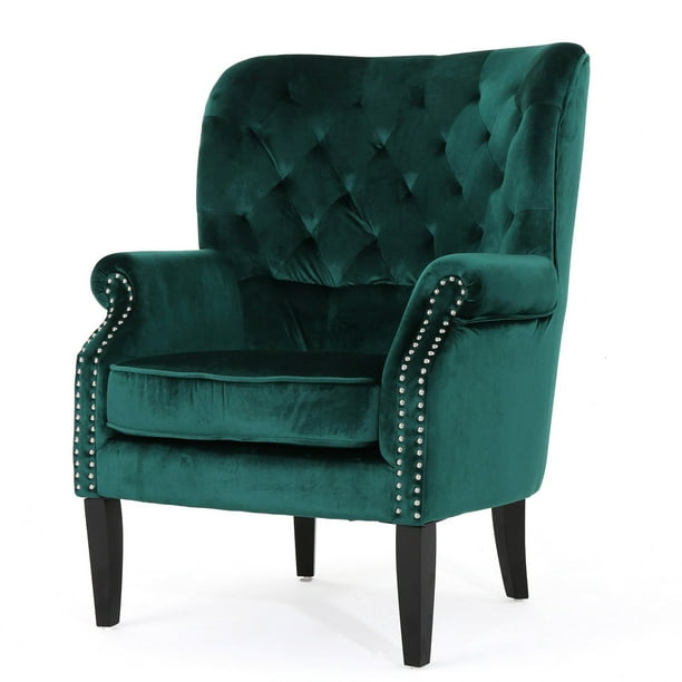 Lillie Velvet Club Chair