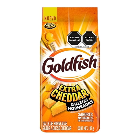 Galleta horneada Pepperidge Farm Goldfish Extra Cheddar 187 g