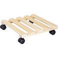 thumbnail image 3 of Soporte para macetas con ruedas TUNC Madera maciza natural certificada FSC Sencillez, 3 of 5