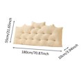 thumbnail image 2 of College Dorm Bed Bolster Pillow Long Rectangular, Headboard Backrest Support Cushion for Sitting in Bed, Soft Daybed Reading Pillow for Comfortable Support, 2 of 5