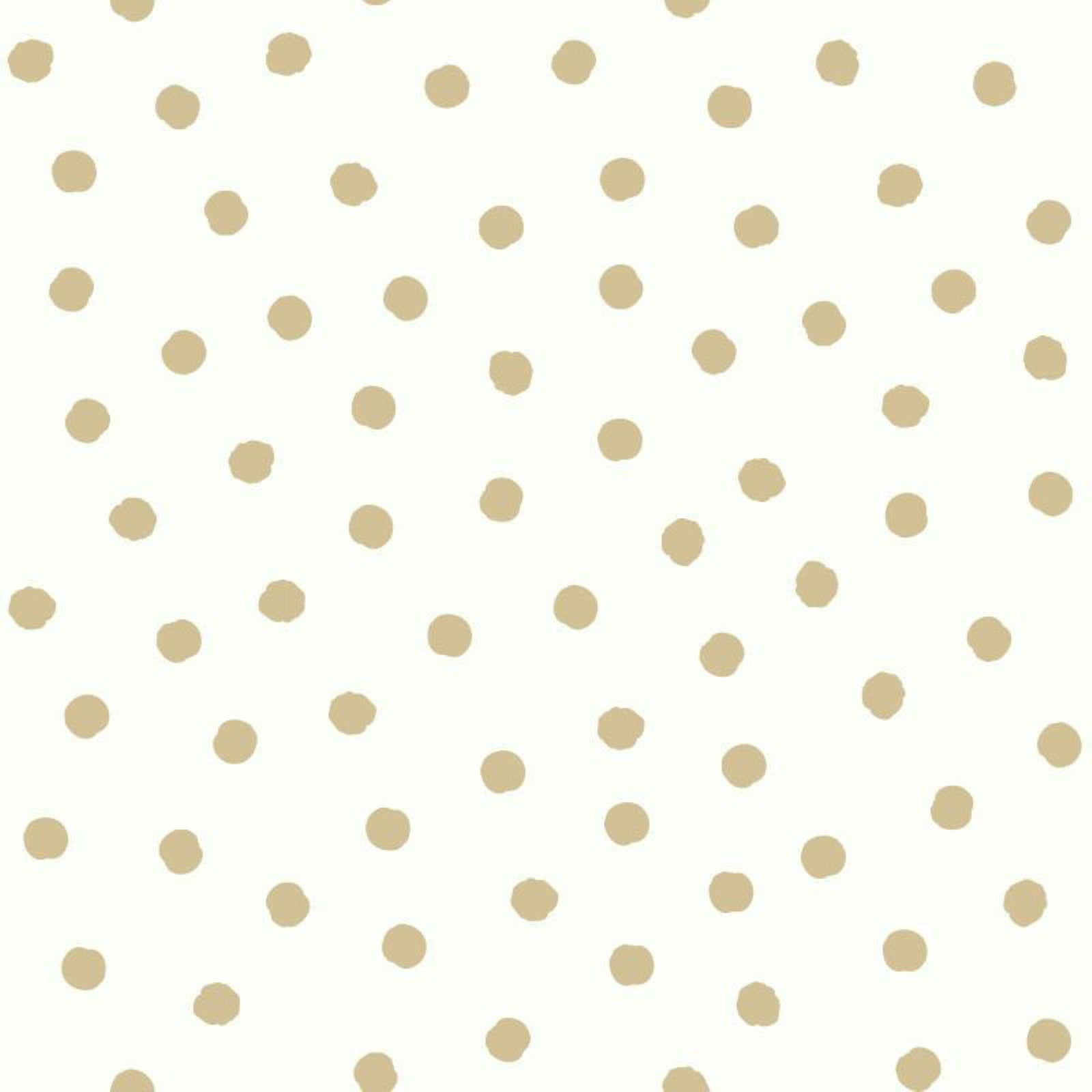 RoomMates Gold Dot Peel & Stick Wallpaper