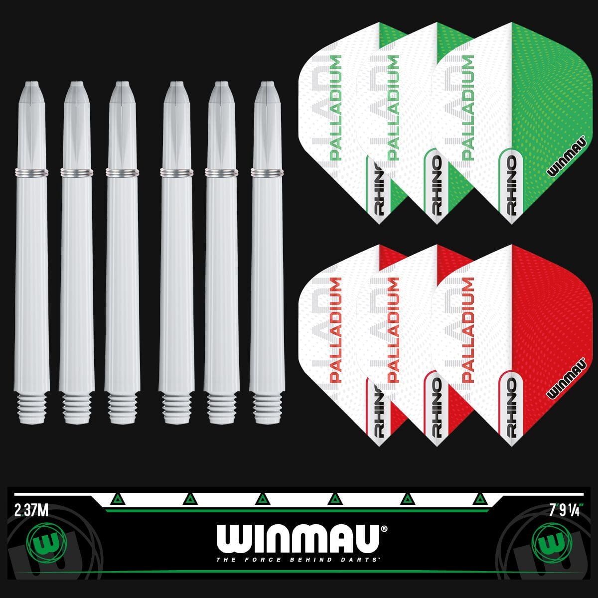 Winmau Diamond Plus Surround Set (Diamond Plus Dartboard, Surround and 6 Darts)